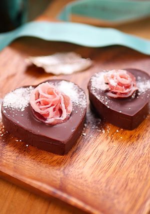 バレンタイン💖大人のおつまみ生ハムチョコ-レシピのメイン写真