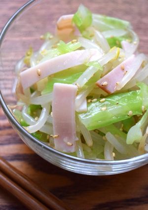 【給食】塩だれキャベツ-レシピのメイン写真