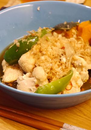 ポン酢でカンタン★鶏ムネの焼きびたし風-レシピのメイン写真