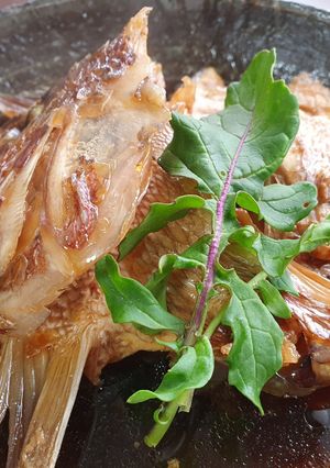 鯛のあら炊き-レシピのメイン写真