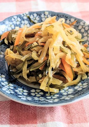 大根と切り昆布の煮物～♪♪-レシピのメイン写真