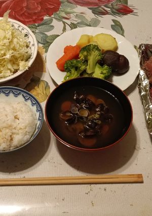 ステーキ定食-レシピのメイン写真