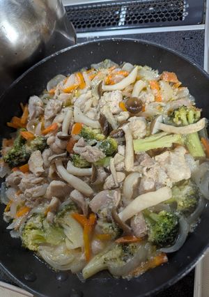 ガリバタ肉野菜炒め☆-レシピのメイン写真