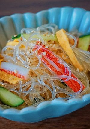 春雨の酢の物-レシピのメイン写真