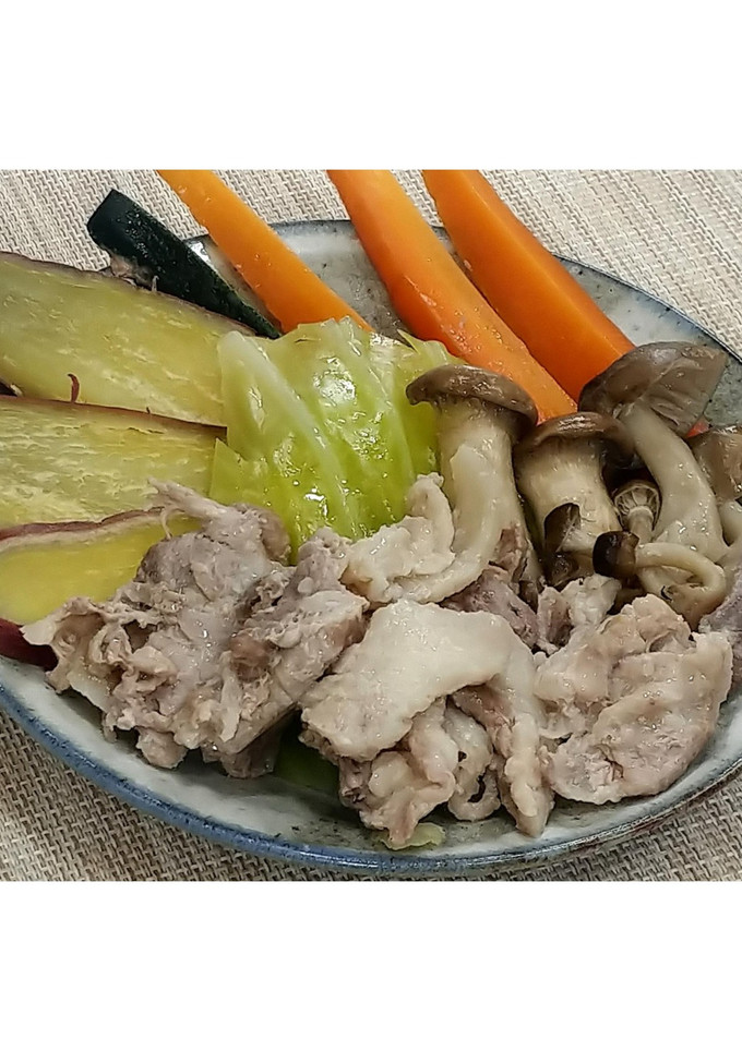 野菜と豚肉の塩麹蒸し★動画あり★-レシピのメイン写真