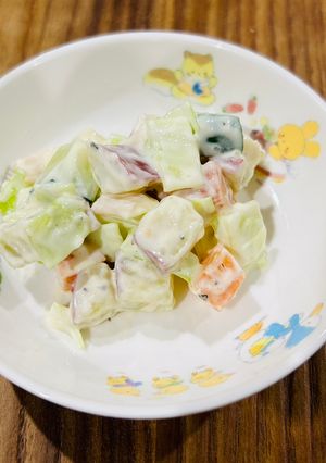 【保育所給食】さつまいものマセドアン-レシピのメイン写真