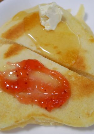 不器用ミルクパンケーキ-レシピのメイン写真
