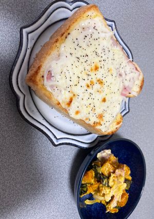 ハム、チーズトースト-レシピのメイン写真