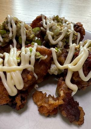 余った唐揚げに美味しくトッピング！-レシピのメイン写真