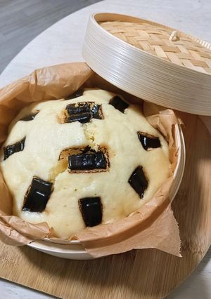 せいろ蒸しでチョコたっぷり蒸しパン-レシピのメイン写真