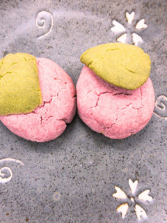 桜餅風米粉クッキー-レシピのメイン写真