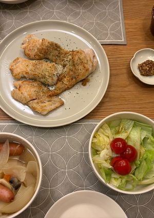 ポトフ　鱈ムニエル🍋ダレ-レシピのメイン写真
