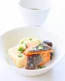 鮭・鱈・赤魚等で【豆腐と魚の揚げ出し】