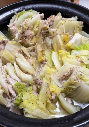 たっぷり白菜と薄切り肉のミルフィーユ鍋-レシピのメイン写真