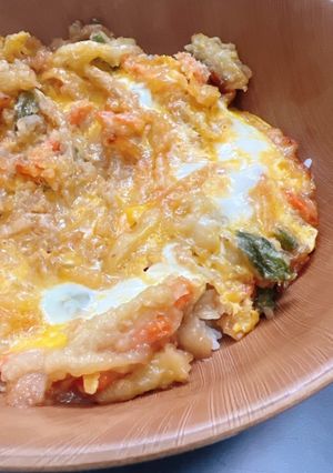 かき揚げたまごとじ丼-レシピのメイン写真