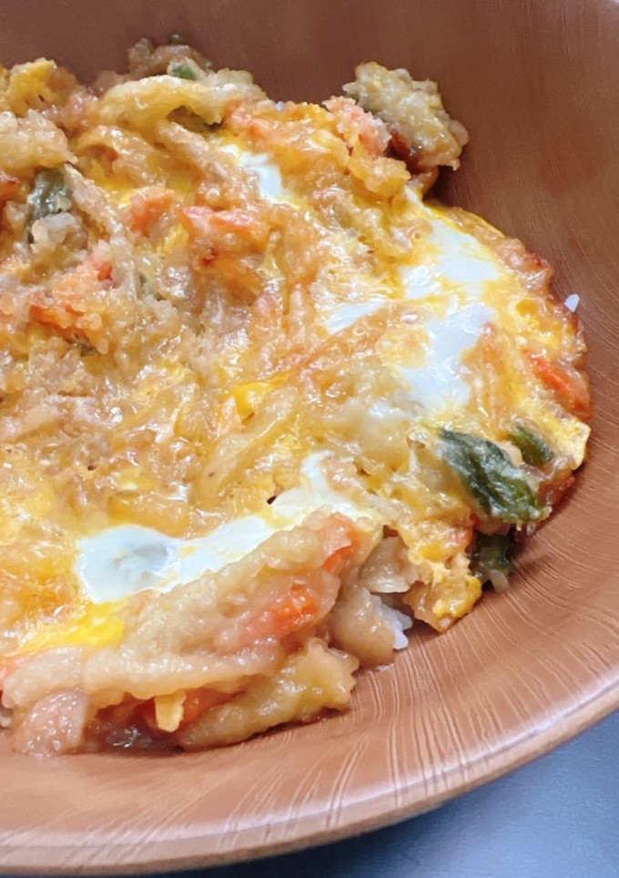 かき揚げたまごとじ丼-レシピのメイン写真
