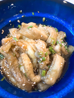 魚焼きグリルで焼き茄子のナムル-レシピのメイン写真