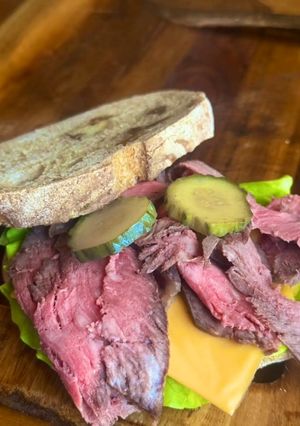 【ローストビーフ】牛肉の塩釜焼き-レシピのメイン写真