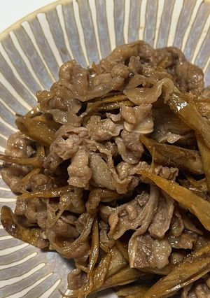 牛肉とごぼうの甘辛煮 しぐれ煮-レシピのメイン写真