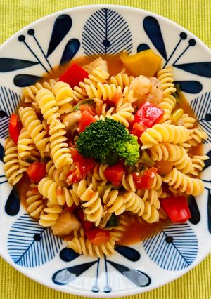 簡単ブイヤベース風スープパスタ-レシピのメイン写真