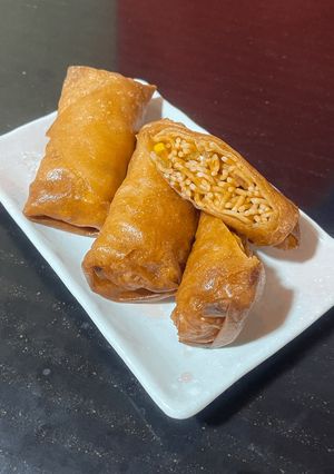 残り物パスタでナポリタン春巻き-レシピのメイン写真