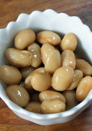 はちみつ入り大豆の煮豆-レシピのメイン写真