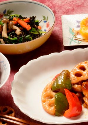 地元野菜たっぷりのおふくろ定食-レシピのメイン写真