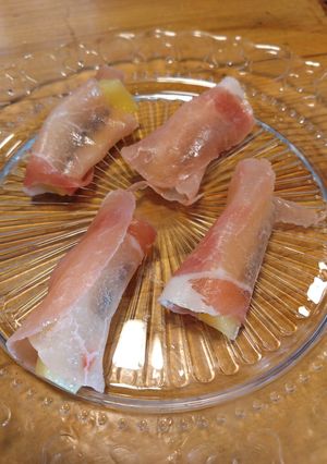 前菜料理！！キウイの生ハム巻き-レシピのメイン写真