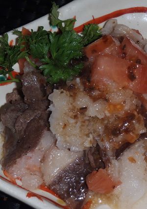 牛肉とトマトのおろし和え-レシピのメイン写真