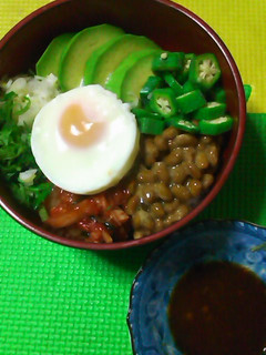 アボカド納豆丼-レシピのメイン写真