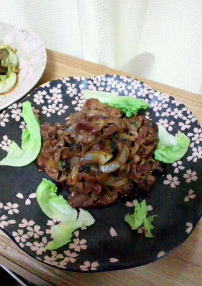 家の生姜焼き-レシピのメイン写真