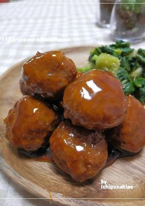 肉団子の☆黒酢あん-レシピのメイン写真