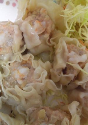 餃子の皮de海老シュウマイ☆-レシピのメイン写真