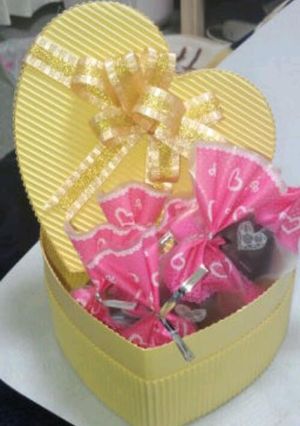 本気チョコ♡フレーズボンボン-レシピのメイン写真
