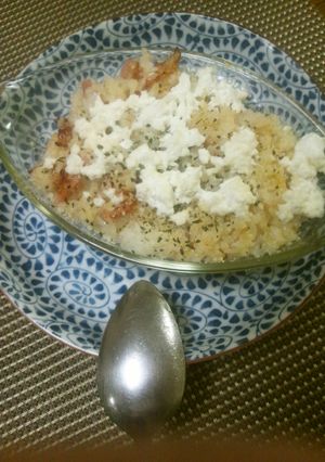 クリームが濃い旨★チーズリゾット焼き-レシピのメイン写真