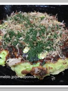ねこあし昆布入りふっくらお好み焼き-レシピのメイン写真