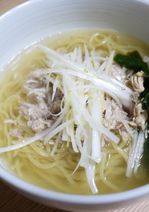 休日につくる☆本格塩ラーメン！-レシピのメイン写真