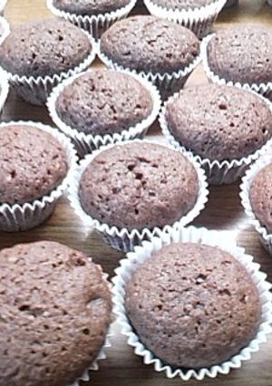 バレンタイン♥チョコレートマフィン-レシピのメイン写真