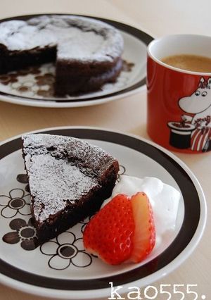 バレンタインに＊簡単濃厚ガトーショコラ-レシピのメイン写真