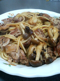 豚肉ときのこの和風バター醤油パスタ-レシピのメイン写真