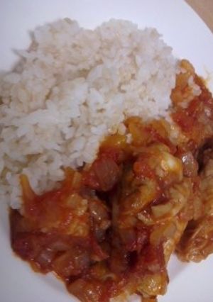 ピリ辛☆鶏手羽元のトマト煮-レシピのメイン写真