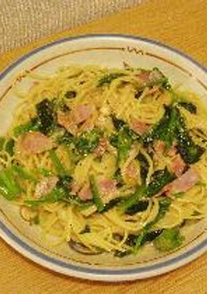ほうれん草とベーコンのクリームパスタ-レシピのメイン写真