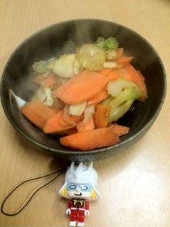 人参とセロリの酢醤油炒め-レシピのメイン写真