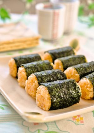 大好きな♡卵かけごはん風♫海苔巻き☆-レシピのメイン写真