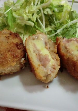 うまチーズねぎカツ-レシピのメイン写真