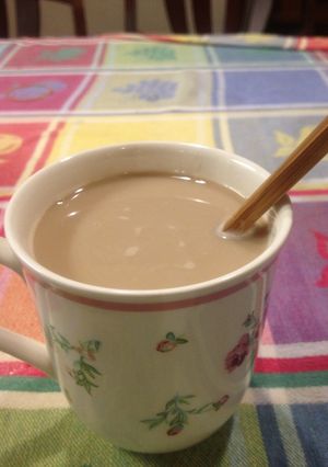 ほうじ茶でチャイ風♪-レシピのメイン写真