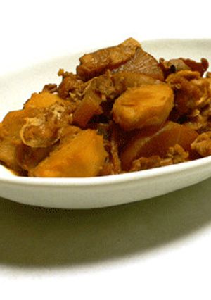 里芋と大根と豚ばらの煮物-レシピのメイン写真