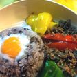 ピーマン挽肉炒め(中華風ソース)