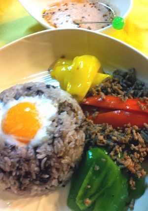 ピーマン挽肉炒め(中華風ソース)-レシピのメイン写真