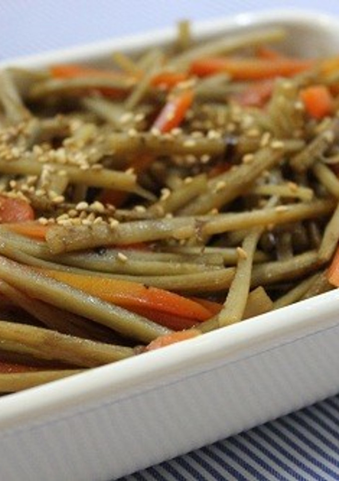 普通のきんぴらごぼう-レシピのメイン写真